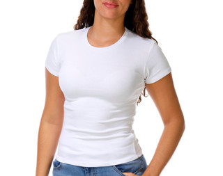 Thumbnail 1: Jolie & Joy Junior's Short Sleeve Solid Crew Neck Tee 