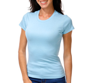 Thumbnail 1: Jolie & Joy Junior's Short Sleeve Solid Crew Neck Tee 