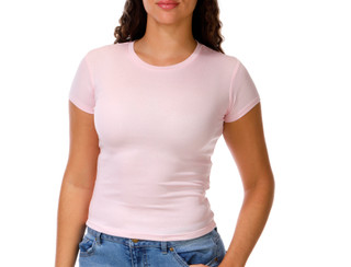Thumbnail 1: Jolie & Joy Junior's Short Sleeve Solid Crew Neck Tee 