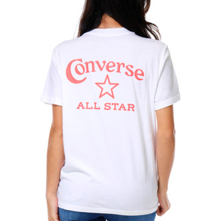 Thumbnail 1: Converse Junior's Short Sleeve Branded Graphic Tee 