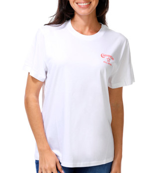 Thumbnail 2: Converse Junior's Short Sleeve Branded Graphic Tee 