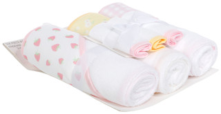 Thumbnail 3: Jessica Simpson Baby Girl's 6 Pc Bath Towel Set 