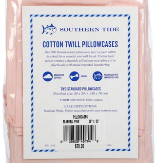 Thumbnail 3: Southern Tide Standard 2 Pk Cotton Twill Pillowcases 