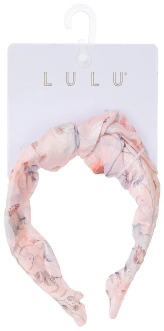 Thumbnail 1: Lulu Sheer Floral Headband 