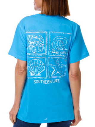Thumbnail 1: Southern Lure Women's Short Sleeve Pocket Graphic Tee 