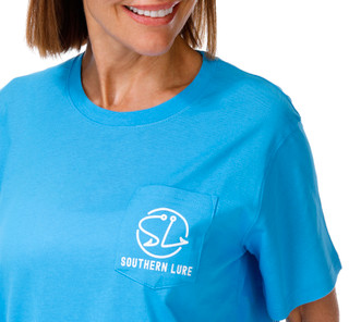 Thumbnail 3: Southern Lure Women's Short Sleeve Pocket Graphic Tee 