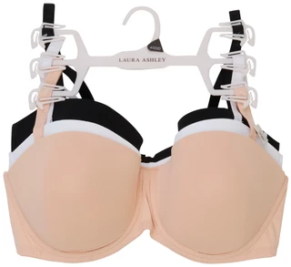 Thumbnail 1: Laura Ashley 3 Pk Plus Strapless Bras 