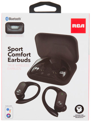 Thumbnail 3: RCA Sport Comfort Bluetooth Earbuds 