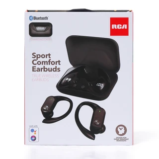 Thumbnail 1: RCA Sport Comfort Bluetooth Earbuds 