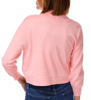 Thumbnail 2: Zac & Rachel Women's Long Sleeve Shawl Collar Shrug 