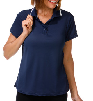 Thumbnail 1: Kolven Women's Short Sleeved Pique Golf Polo 