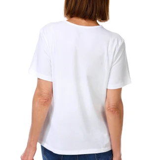 Thumbnail 3: Coral Bay Petite Short Sleeve Graphic Bling Tee 