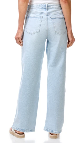 Thumbnail 3: Celebrity Pink Women's Low Rise Baggy Denim Jeans 