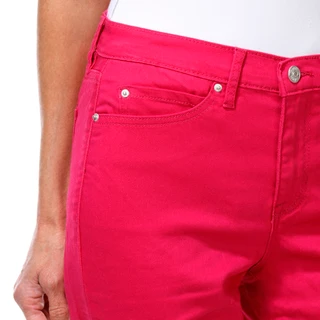 Thumbnail 3: Nicole Miller Women's High Rise Skinny Ankle Pants 