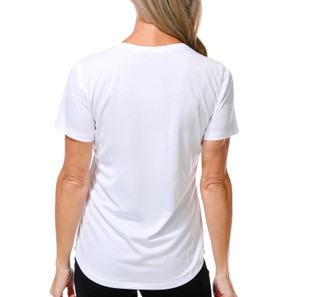 Thumbnail 2: REEL LEGENDS Women's Short Sleeve Freeline V Neck Top 