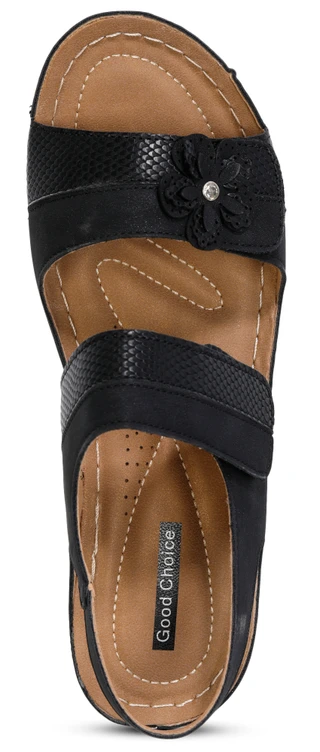 Thumbnail 3: GOOD CHOICE Womens Tulip Wedge Sandals 