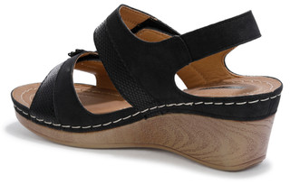 Thumbnail 4: GOOD CHOICE Womens Tulip Wedge Sandals 