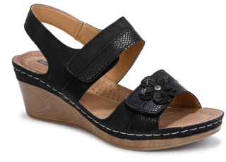 Thumbnail 1: GOOD CHOICE Womens Tulip Wedge Sandals 
