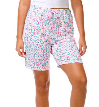 Thumbnail 5: JACLYN Women's 2 Pk Bermuda Soft Jersey Pajama Bottoms 