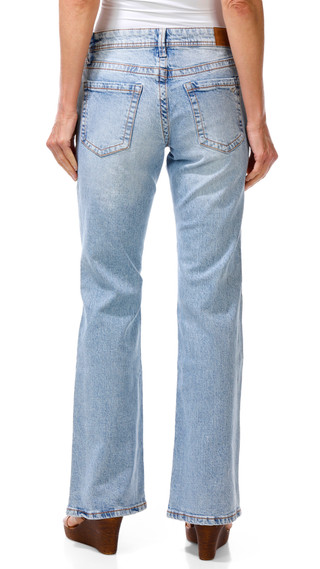 Thumbnail 2: ROXY Women's Low Rise Atlantis Bootcut Denim Jeans 