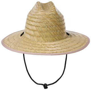 Thumbnail 5: Hurley Straw Lifeguard Hat with Chin Strap 