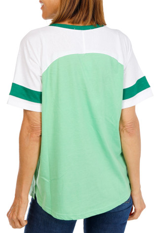 Thumbnail 2: Sable Sky Women's Y'all Need Jesus Raglan Sleeve Top 
