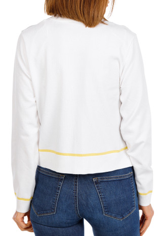 Thumbnail 2: RIO & RIAN Women's Long Sleeve Embroidered Rose Cardigan 