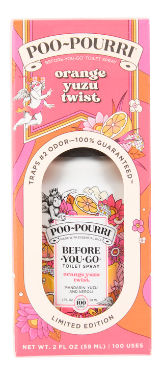 Thumbnail 2: POO-POURRI 2 oz Orange Yuzu Twist Toilet Spray  