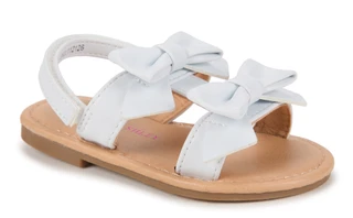 Thumbnail 1: Laura Ashley Toddler Girls 2 Bow Sandals 