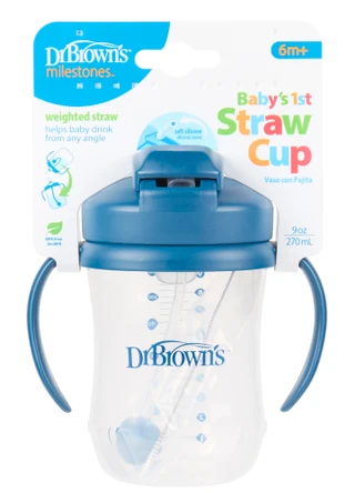 Thumbnail 1: Dr. Brown's 9 oz Baby's 1st Straw Cup  