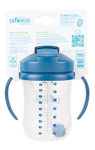 Thumbnail 2: Dr. Brown's 9 oz Baby's 1st Straw Cup  
