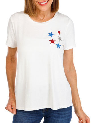 Thumbnail 1: Aimee + Coco Women's Americana Star Top 