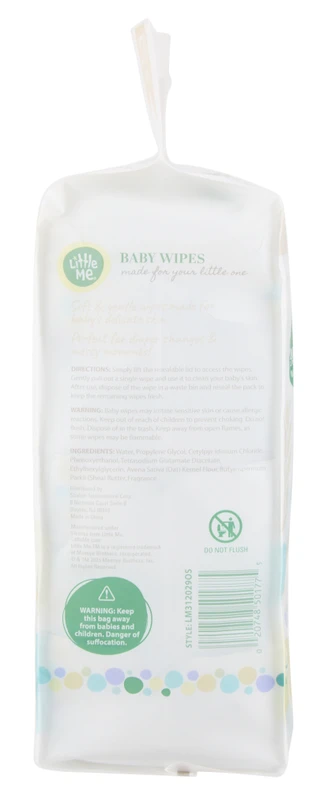 Thumbnail 2: Little Me 3 Pk Oatmeal & Shea Butter Baby Wipes 