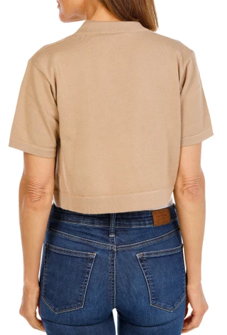 Thumbnail 2: Nina Leonard Women's Short Sleeve Classic Bolero 