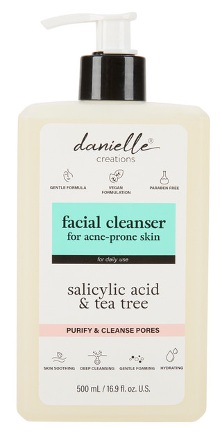 Thumbnail 1: DANIELLE CREATIONS Salicylic Acid & Tea Tree Facial Cleanser 