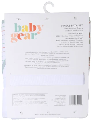Thumbnail 2: Baby Gear Baby 9 Pc Bath Set 