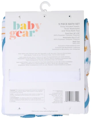 Thumbnail 2: Baby Gear Baby 9 Pc Bath Set 