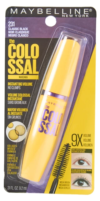 Thumbnail 1: Maybelline Washable Volumizing Mascara - Classic Black 