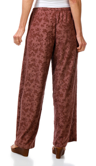 Thumbnail 2: Nectar Clothing Junior's Floral Tie Front Pants 
