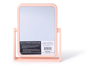 Thumbnail 2: RUCCI 10× Magnification Blush Rectangular Standing Vanity Mirror 
