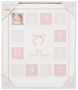 Thumbnail 2: KATE & MILO Baby First Year Picture Frame 