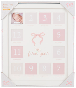 Thumbnail 3: KATE & MILO Baby First Year Picture Frame 