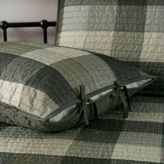 Thumbnail 2: Madison Park Ridge 6 Pc Reversible Plaid Daybed Cover Set 