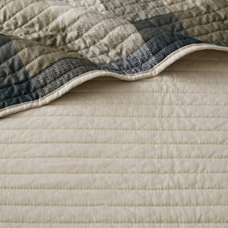 Thumbnail 3: Madison Park Ridge 6 Pc Reversible Plaid Daybed Cover Set 