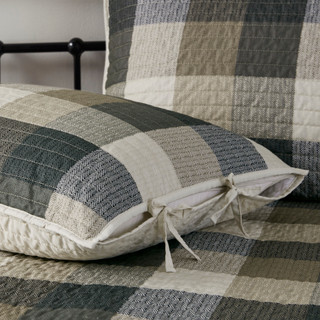 Thumbnail 4: Madison Park Ridge 6 Pc Reversible Plaid Daybed Cover Set 