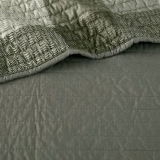 Thumbnail 5: Madison Park Ridge 6 Pc Reversible Plaid Daybed Cover Set 