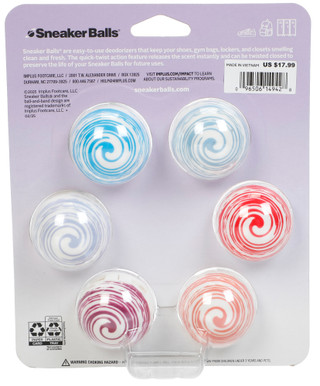 Thumbnail 3: Impulse Footcare 6 Pk Lavender Scent Sneaker Balls 