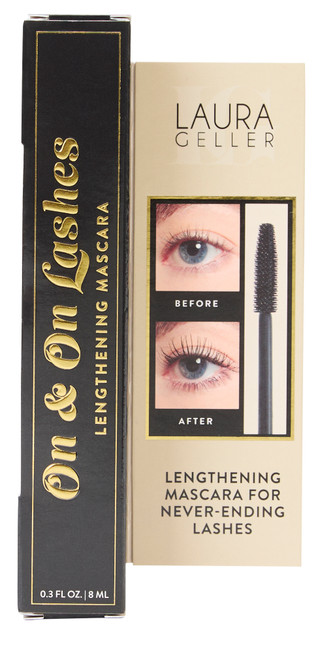 Thumbnail 1: LAURA GELLER Lengthening Black Mascara 