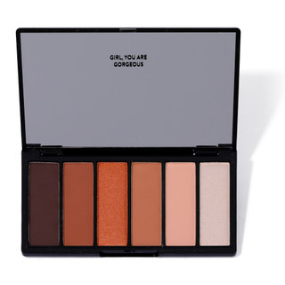 Thumbnail 2: LAURA GELLER 6‑Shade Nude & Amber Eyeshadow Palette 