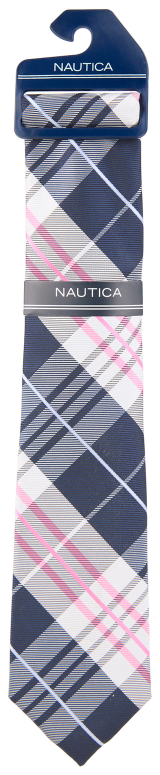 Thumbnail 3: Nautica Men's Plaid Neck Tie 
